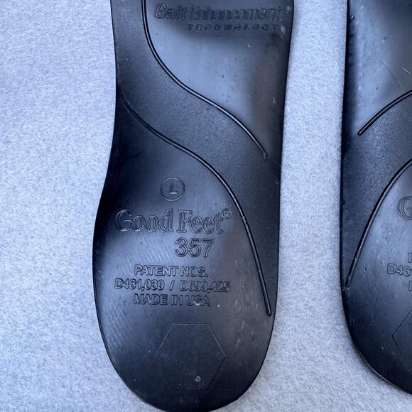 Good Feet 357 Arch Support Insoles Large Black Orthotic Inserts Made in USA - Picture 7 of 7